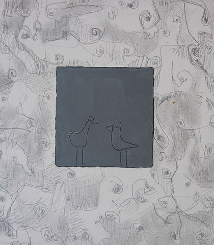 Maleri: Fugle 6