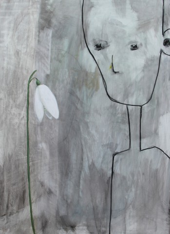 Maleri: Min blomst