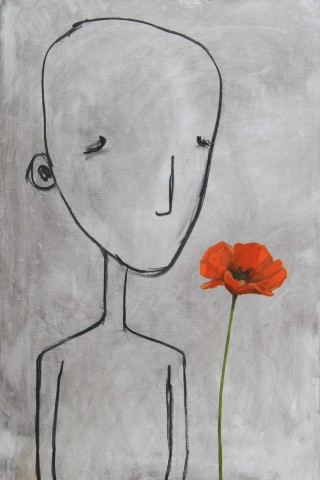 Maleri: Valmue